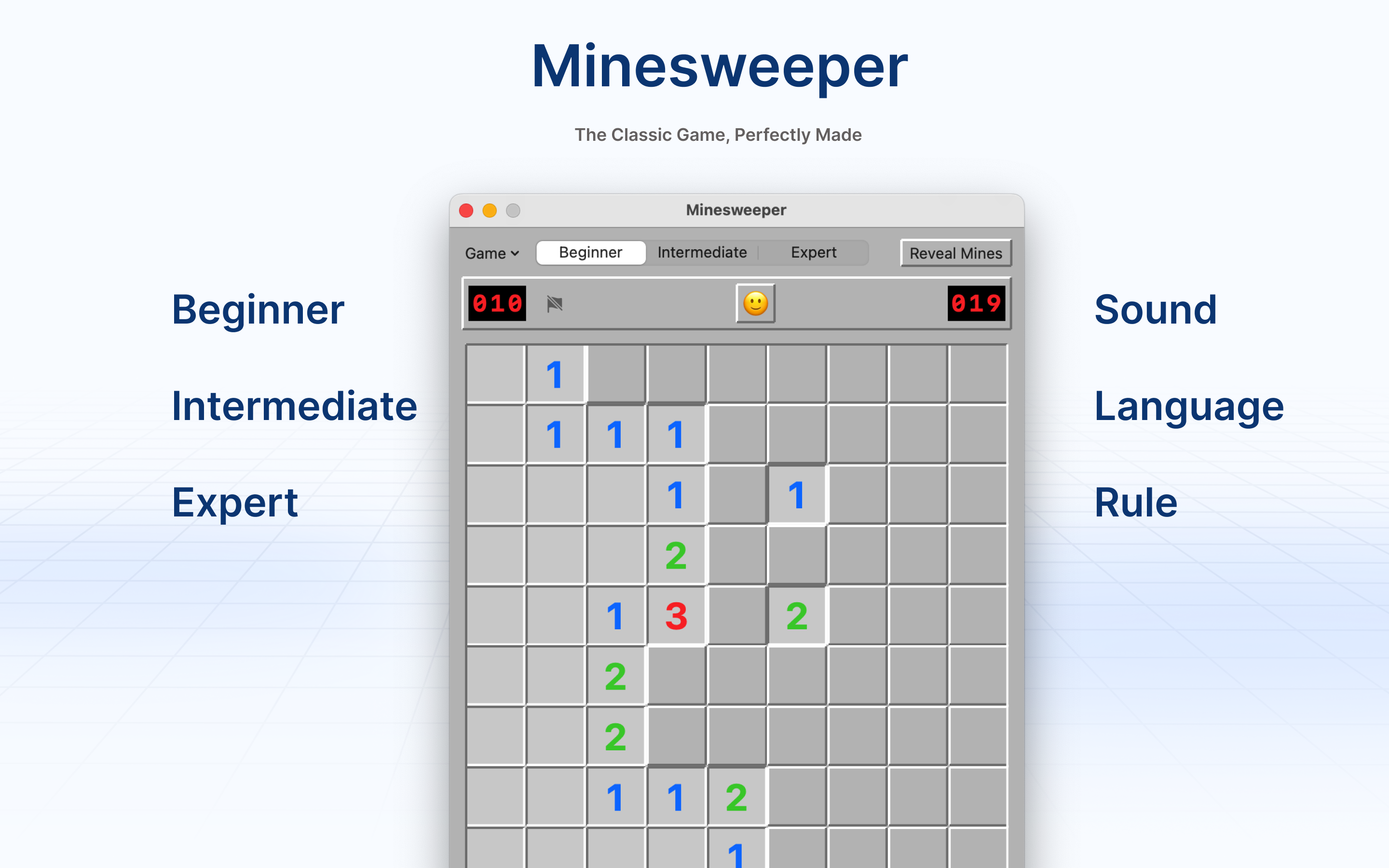 Minesweeper on Mac